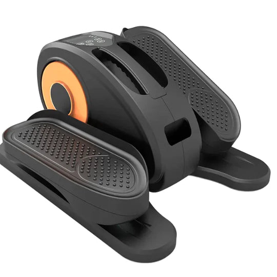 Portable Under-Desk Elliptical: Adjustable Speed Pedal Exerciser with Remote Control