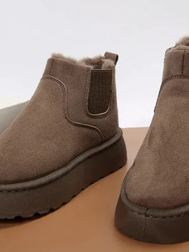 Women's Cozy Fleece Winter Snow Boots