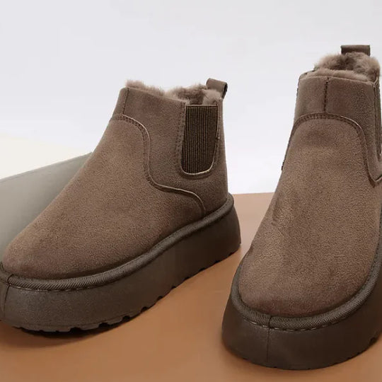 Women's Cozy Fleece Winter Snow Boots
