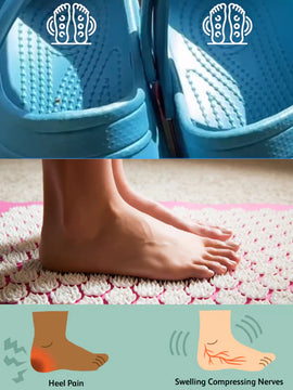 Pink VIVIDMax 01 | All-Terrain Performance + Recovery Clog (Acupressure Footbed)