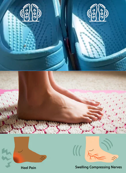 Pink VIVIDMax 01 | All-Terrain Performance + Recovery Clog (Acupressure Footbed)
