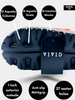  VIVIDMax Grip Brown Shoe Rugged Durability Mixed with Comfort 