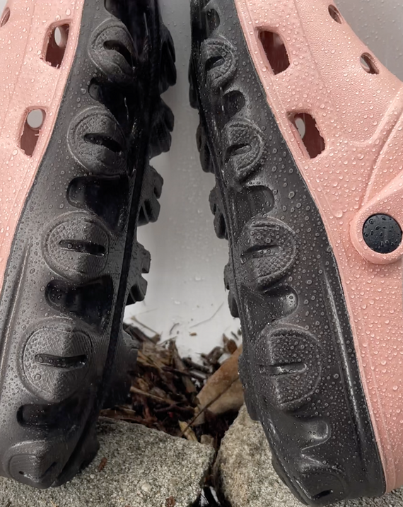 Pink VIVIDMax 01 | All-Terrain Performance + Recovery Clog (Acupressure Footbed)