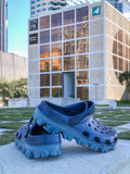 Navy Blue Clogs for Women, Blue VIVIDMax Grip Clog, VIVID Footwear, Clog Shoes for women, most comfortable shoes for standing all day, most comfortable shoes for walking, good shoes for walking all day, best shoes for standing all day, All Terrain Shoes, Earth Best Shoes, Shoes for seniors and older adults, All terrain shoes, Blue crocs, crocs clogs, best crocs, classic crocs clog
