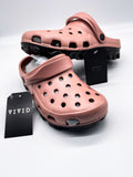Pink Clogs for Women, Pink VIVIDMax Grip Clog, VIVID Footwear, Best Seller, Clog Shoes for women, most comfortable shoes for standing all day, most comfortable shoes for walking, good shoes for walking all day, best shoes for standing all day, All Terrain Shoes, Earth Best Shoes, pink crocs, crocs, crocs clogs, best crocs, classic crocs clog